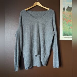 Grey Angora Sweater